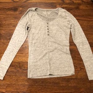 Grey long sleeve- super soft